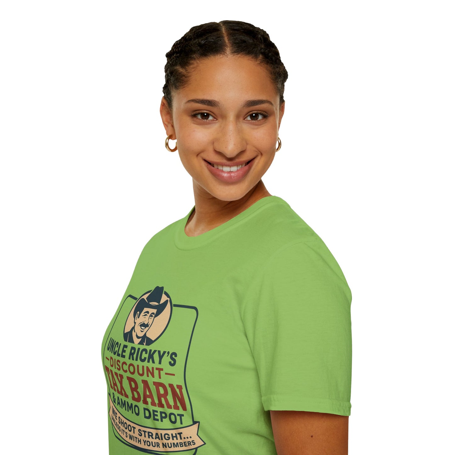 Uncle Ricky's Discount Tax Barn & Ammo Depot Unisex t-shirt