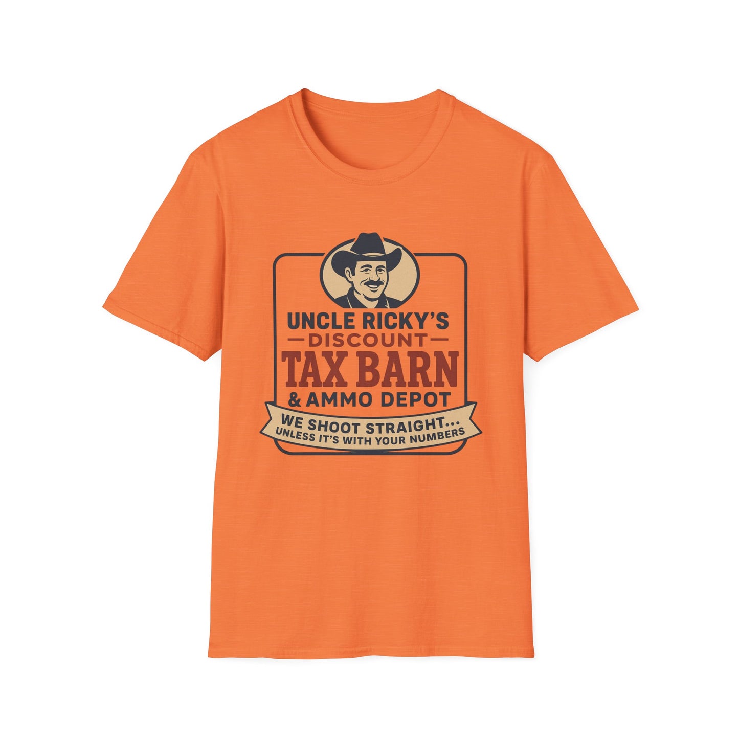 Uncle Ricky's Discount Tax Barn & Ammo Depot Unisex t-shirt