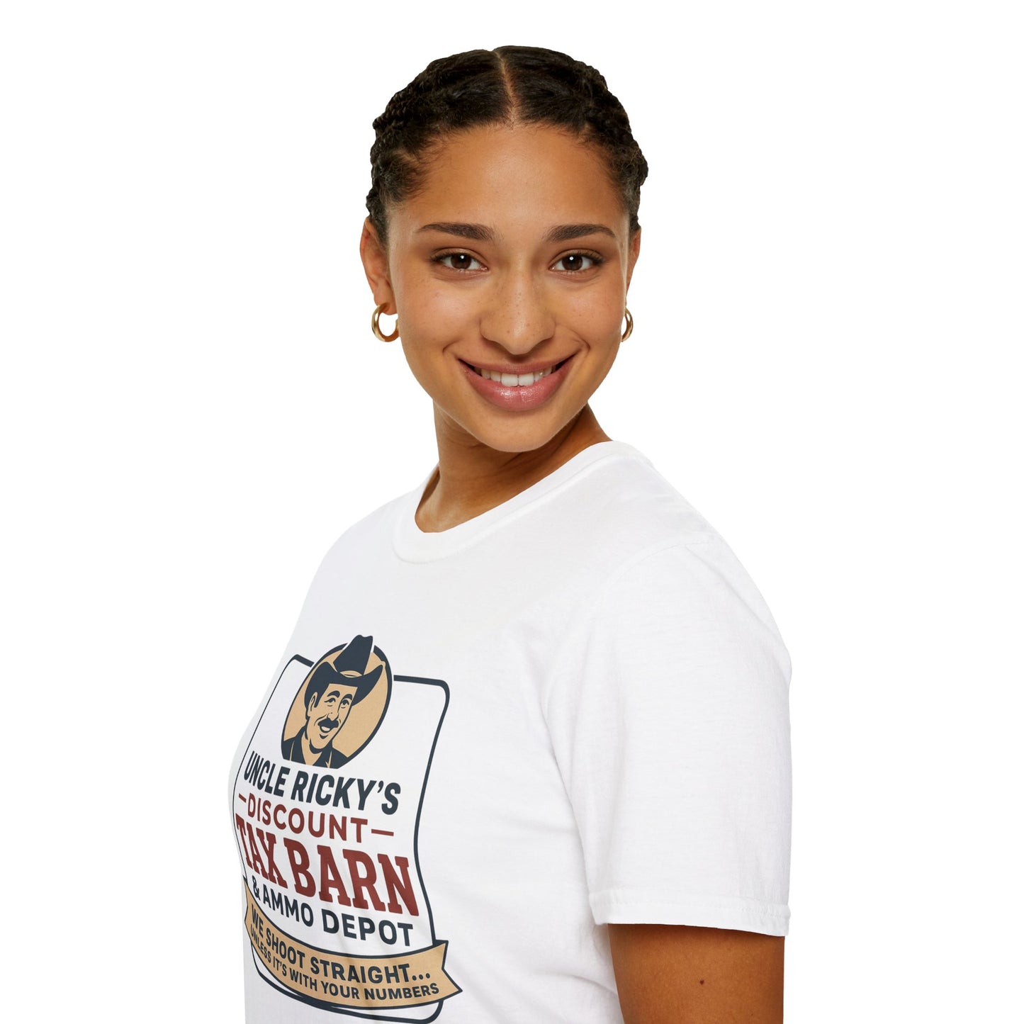 Uncle Ricky's Discount Tax Barn & Ammo Depot Unisex t-shirt