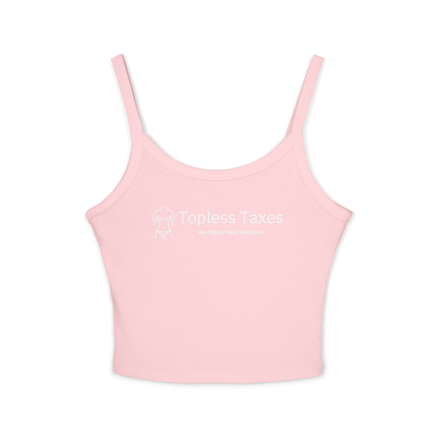 Topless Taxes Women's Spaghetti Strap