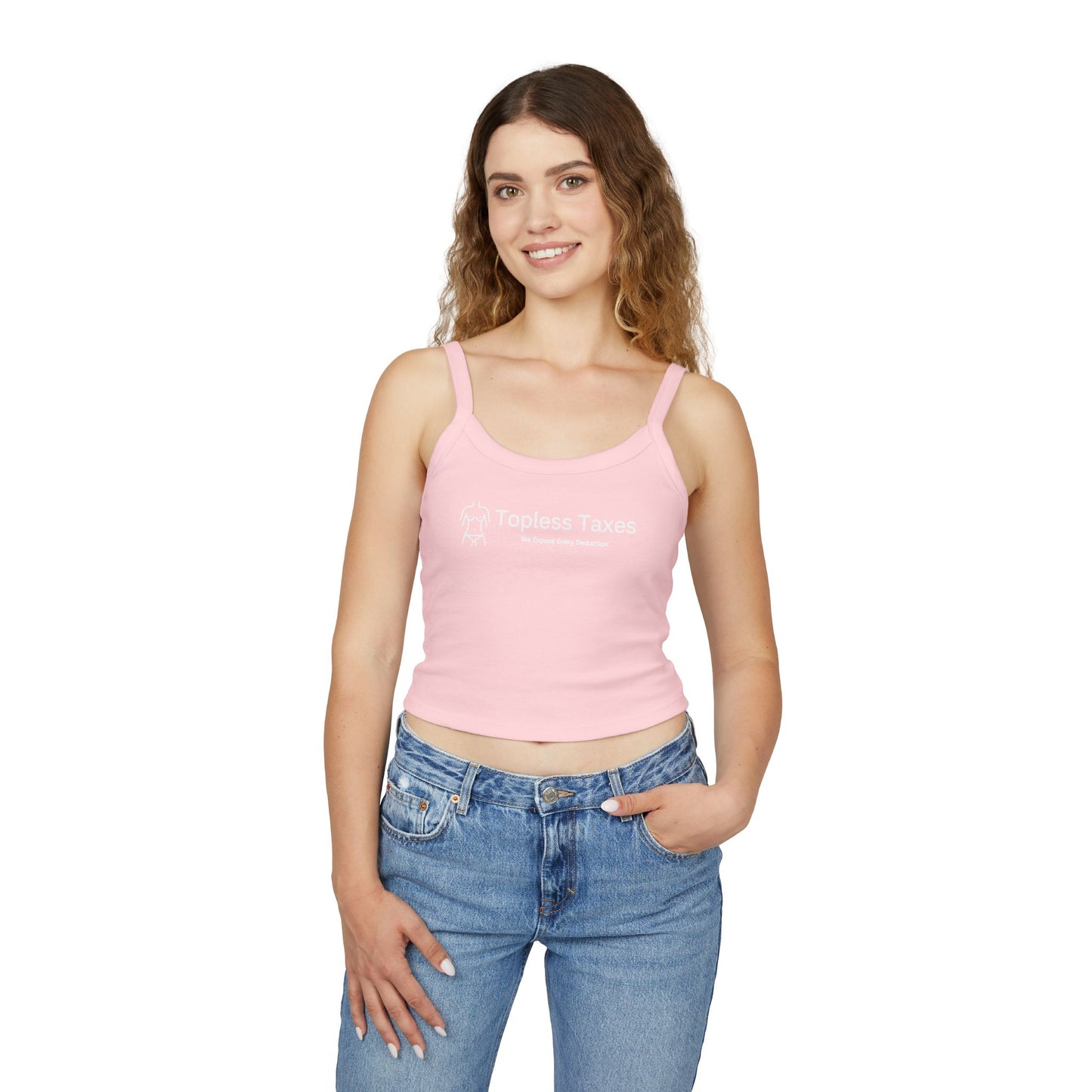 Topless Taxes Women's Spaghetti Strap