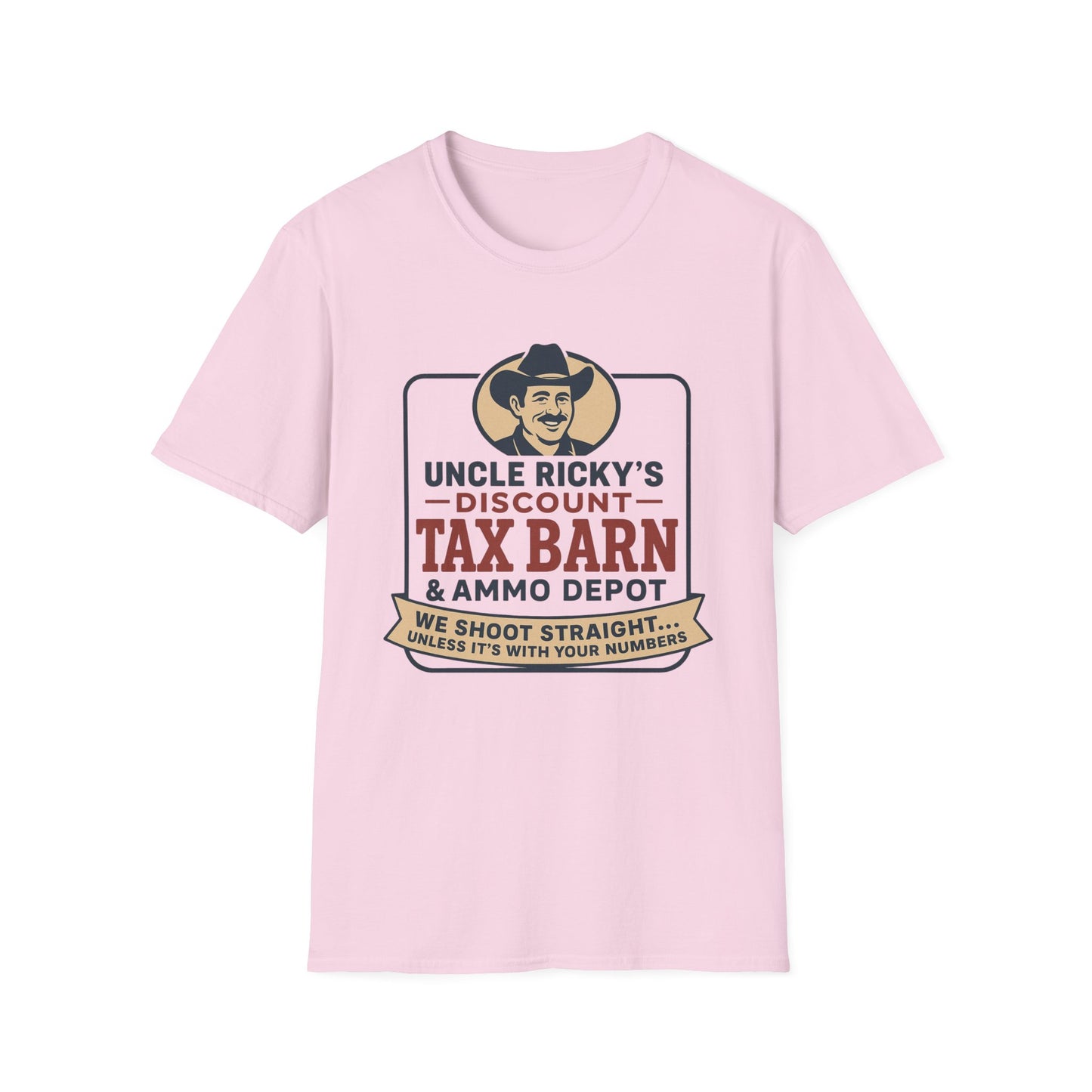 Uncle Ricky's Discount Tax Barn & Ammo Depot Unisex t-shirt