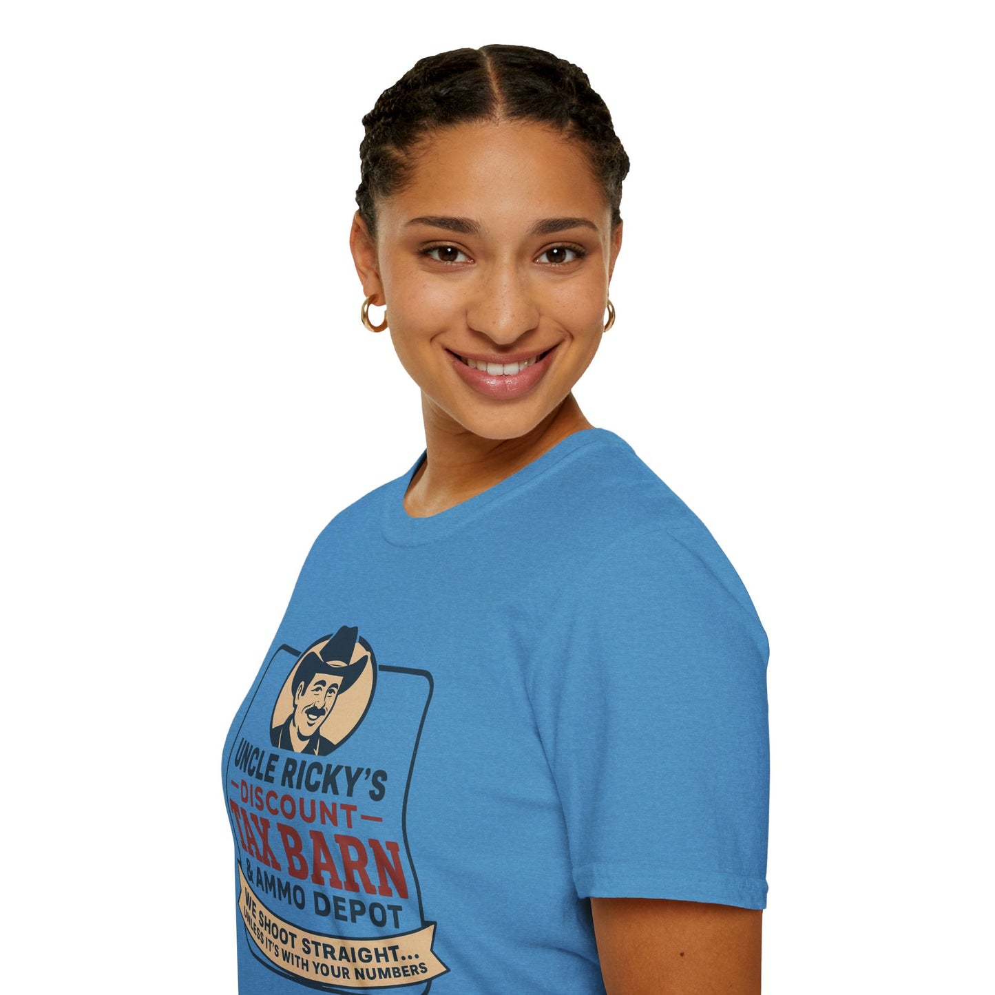 Uncle Ricky's Discount Tax Barn & Ammo Depot Unisex t-shirt
