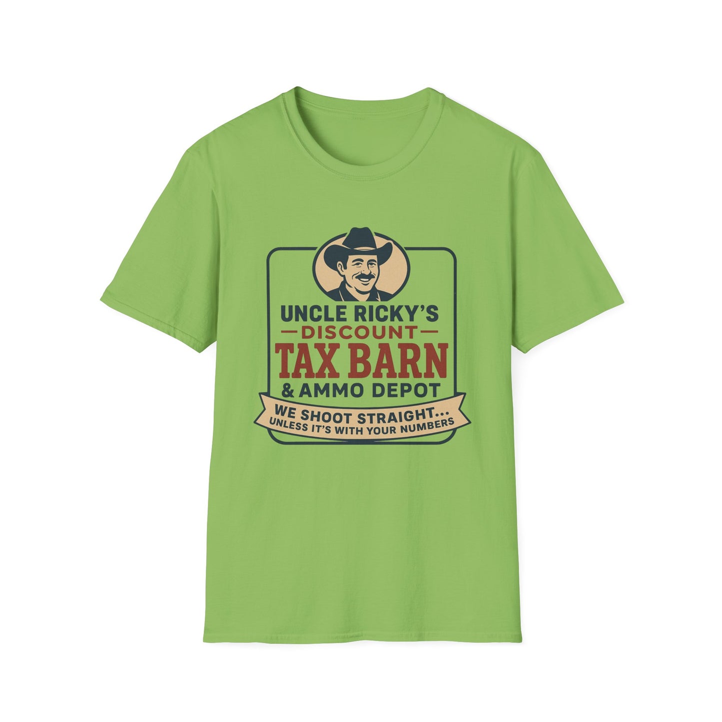 Uncle Ricky's Discount Tax Barn & Ammo Depot Unisex t-shirt