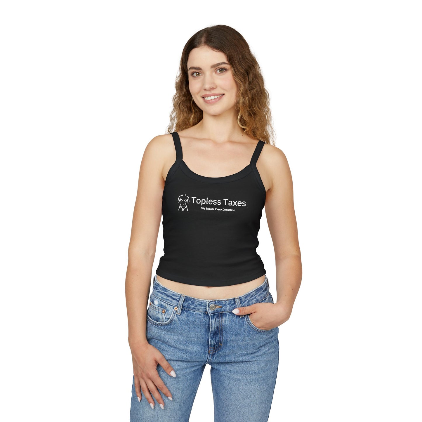 Topless Taxes Women's Spaghetti Strap
