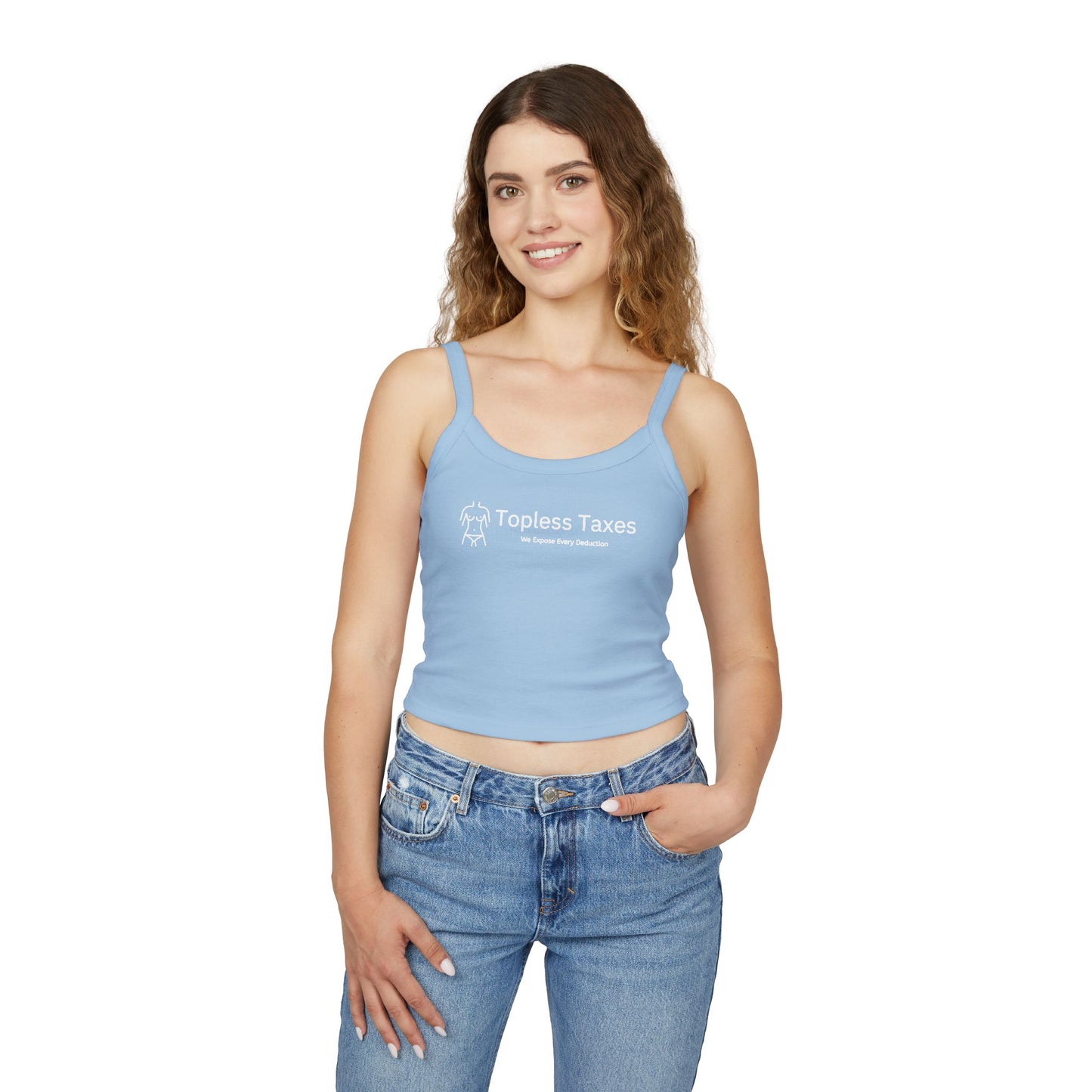 Topless Taxes Women's Spaghetti Strap