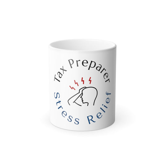 Tax Preparer Stress Relief Coffee Mug