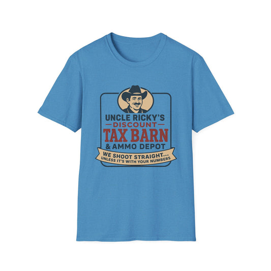 Uncle Ricky's Discount Tax Barn & Ammo Depot Unisex t-shirt