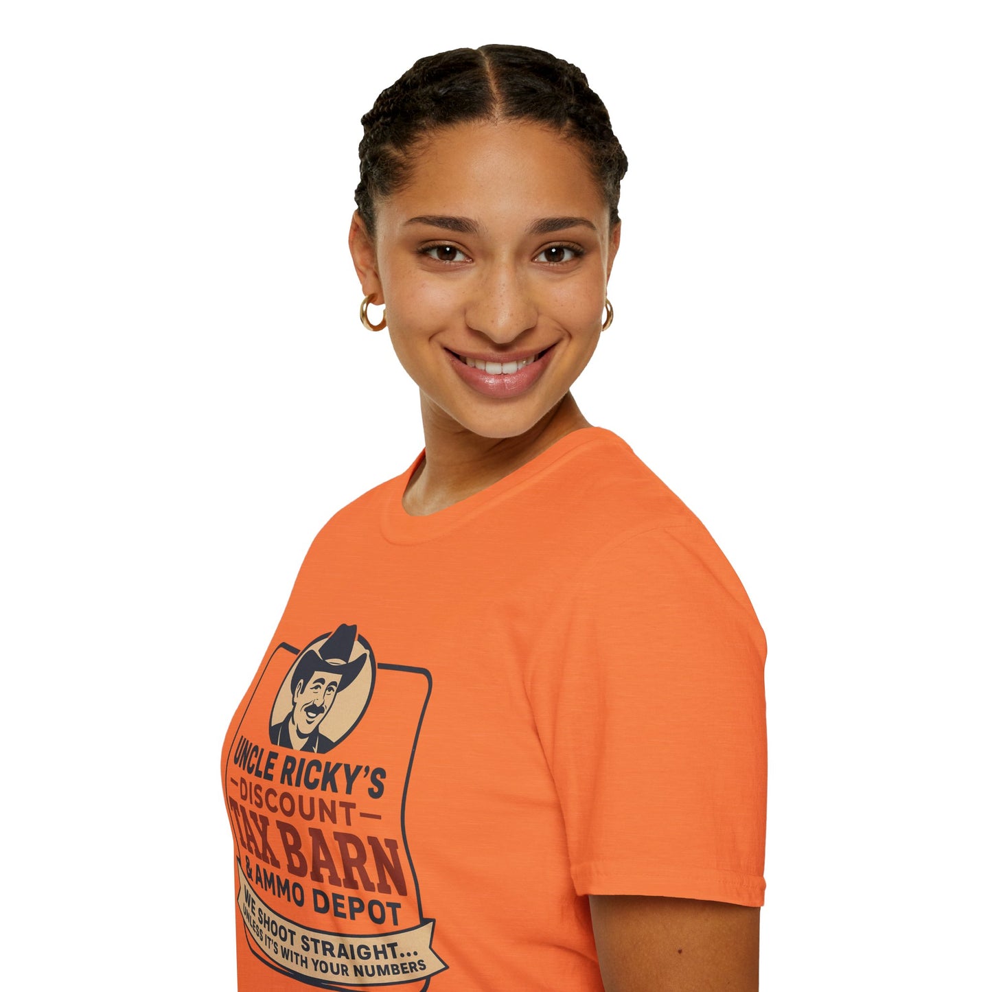 Uncle Ricky's Discount Tax Barn & Ammo Depot Unisex t-shirt