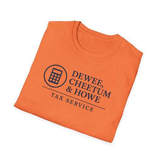Dewee, Cheetum, & Howe Funny Tax Service Unisex T-Shirt